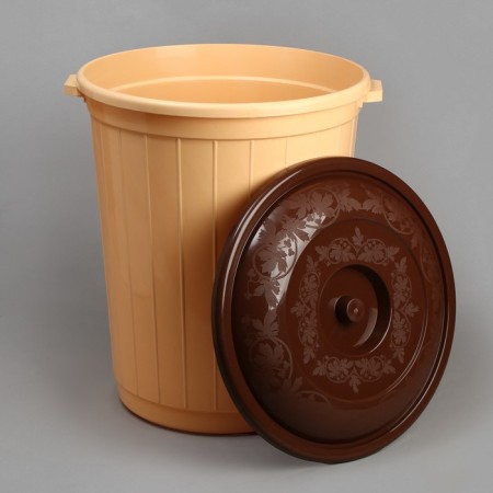 Food tank, 90 l, with a lid, color mix-1