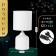 Traffic lamp with lampshade Risalux Tirsalo, E14, 40 W, White, 13 × 13 × 27 cm