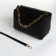 Bag Cross-Bodi with a zipper, black color