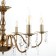 Maldiva chandelier 6he14 40W gold 62x62x32-82cm Bayerlux