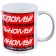 Sublimation mug, 350 ml "bold, strong, smart", avengers