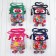 Soft handbag "owl", patchwork, species mix