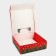 Gift box New Year's folding "City Life", 26 × 26 × 8 cm