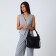Bag Women's bag with zipper, black color