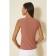 Female T -shirt Eliseeva Olesya, size 48, brown color
