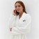 Troubleshoot bathrobe. "Mrs." rr 50-52, white