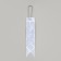 The reflective element "flag", bilateral, 15 × 3 cm, gray color