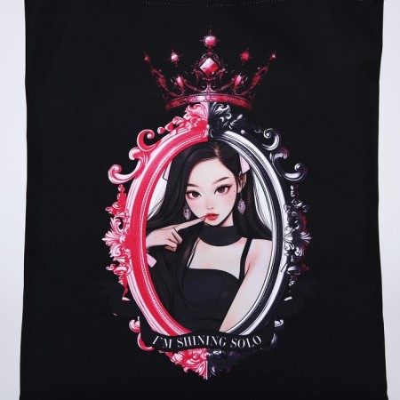 Bag Schoper "Korea", 35x0.5x40 cm, department without lightning, without lining, black-3