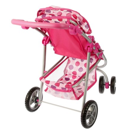 Stroller for dolls Winter-summer 2 in 1, regulates a pen, a metal frame-5