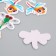 Decor for creativity EVA "Dragonfly" set 12 pcs 10x13 cm