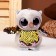 Soft toy "owl", on a key fob, 10 cm, color mix