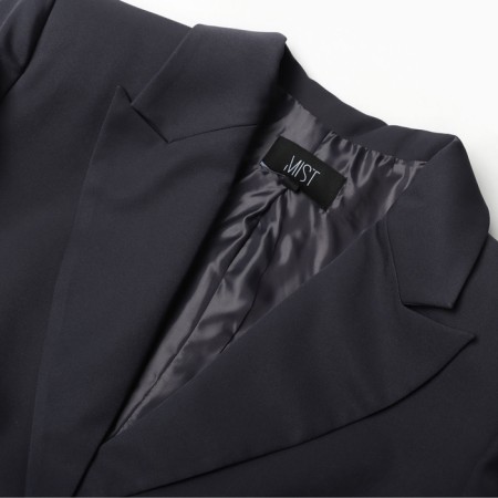 Women's jacket with a belt MIST PLUS-SIZE, r.52, gray-4
