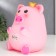 Piggy bank Plastic "Piglet in the Crown" 14.5x14x17 cm