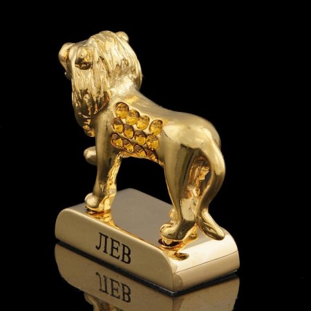 Souvenir Zodiac sign "Leo", 5 × 2 × 5 cm, with crystals-1