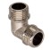 STM square, 1/2 ", nickelized brass