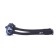 ATEMI M507 swimming glasses, silicone, black/blue