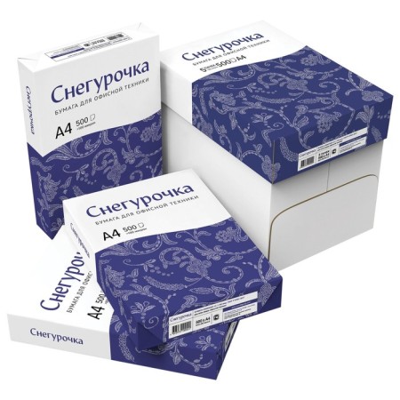 A4, 500 l, Snow Maiden, 80 g/m2, whiteness 146% CIE, class C (price for 500 sheets)-6