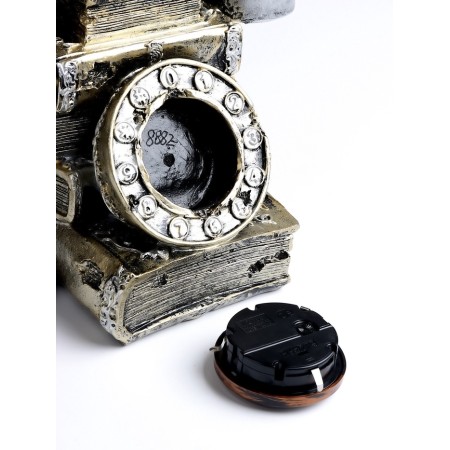 Tables interior hours, "phone", on batteries, 23.5 × 14 × 18.5 cm, d-5.5 cm-3