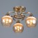 Iris chandelier 3he27 40W gold 42x42x23 cm Bayerlux