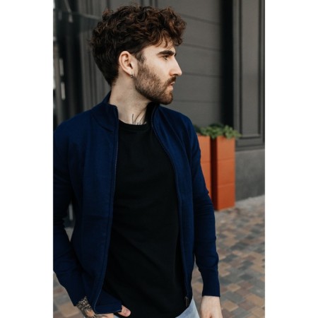 Jumper male ise, size 58, dark blue color-7