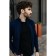 Jumper male ise, size 58, dark blue color