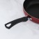 Flot Dilan Promo, D = 26 cm, plastic handle, anti -stick coating, burgundy color