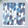 Scrapbooking paper "Strict geometry" density 180 g 30.5x32 cm
