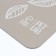 Silicone rug for a bowl, 40 x 30 cm, gray