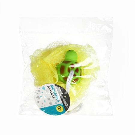Baby washcloth for bathing, color and pattern mix-4