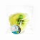 Baby washcloth for bathing, color and pattern mix