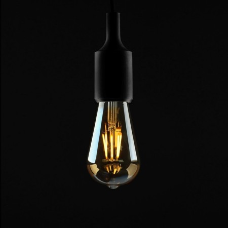 LED lamp "Retro", ST64, 6 W, E27, 630 lm, 2700 K, warm white, yellow