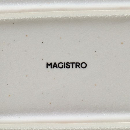 Porcelain dish for supply to Magistro Slate, 27.5 × 27.5 cm, white color-4