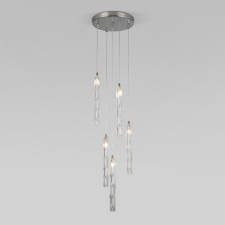 Suspended lamp with glass ceiling Lynn, 3W, G4, 25x25 cm
