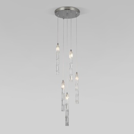 Suspended lamp with glass ceiling Lynn, 3W, G4, 25x25 cm