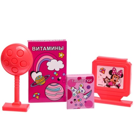 Dr.'s set, Minnie Mouse, in the box-3