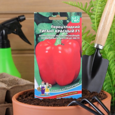 Sweet pepper seeds "giant", red, f1, 20 pcs-2