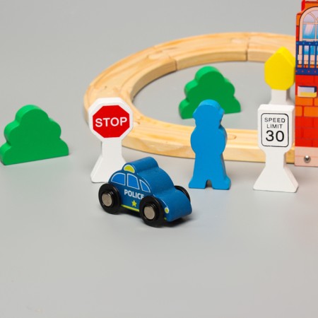 Railway "Travel", 36 parts, 24 × 18.5 × 13.5 cm-3
