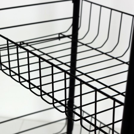 Joy Home carts, 3-tier, black-6