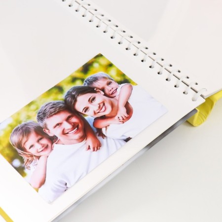 Photo album on 10 magnetic sheets 23x28 cm, int. spiral "Fluffy Pets" meow-3