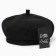 Beret, black color, rr 56cm