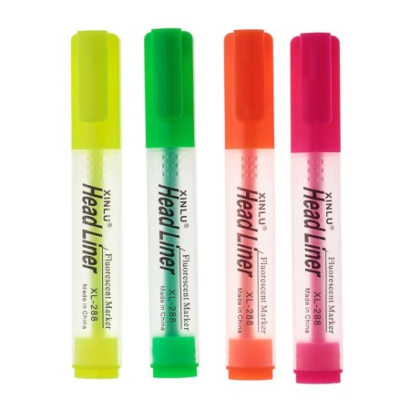 A set of markers-texture, 4 colors, mowed tips, 5 mm-1