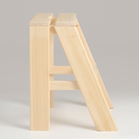 Stool-steel, 40 × 40 × 50cm, from needles-6