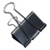 Paper clamps 25 mm, 12 pieces, black