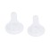 Silicone universal anti -broller nipple, set 2 pcs, slow flow, from 3 months.