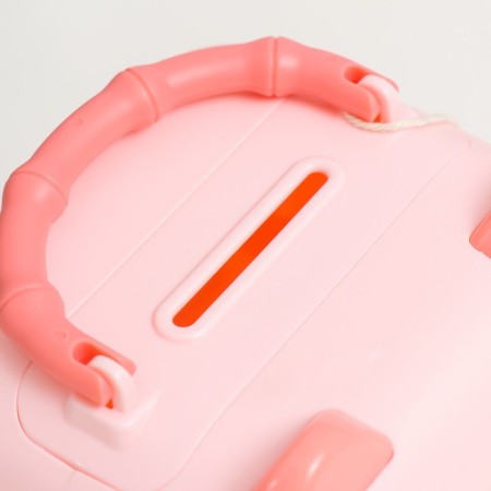 Piggy bank Plastic "Suitcase - Pig" MIX 11x10.5x14 cm-5