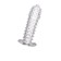 Helper -free nozzle on the penis Toyfa, the color is transparent, 12 cm