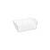 Porto suspension basket, with hooks, silver