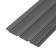 3D Rail panels from foamed polystyrene wenge 2800x120x10 mm