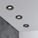 Builtrous lamp Elektrostandard, Senso, 90x90x30 mm, GU10, black color