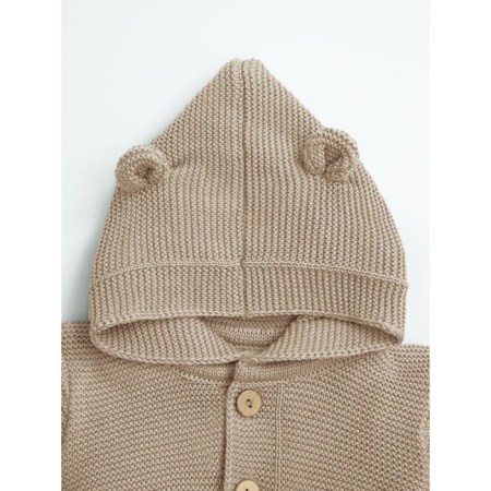 Children's blouse with a hood Pure Love, height 92 cm, color-3